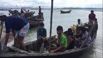 87 ألف مسلم يفرون بحياتهم من ميانمار إلى بنغلاديش