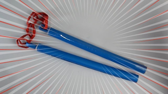 COMO FAZER NUNCHAKU DE PAPEL (FAÇA VOCÊ MESMO)