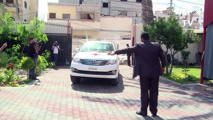 رئيس اللجنة الدولية للصليب الاحمر يلتقى السنوار في غزة