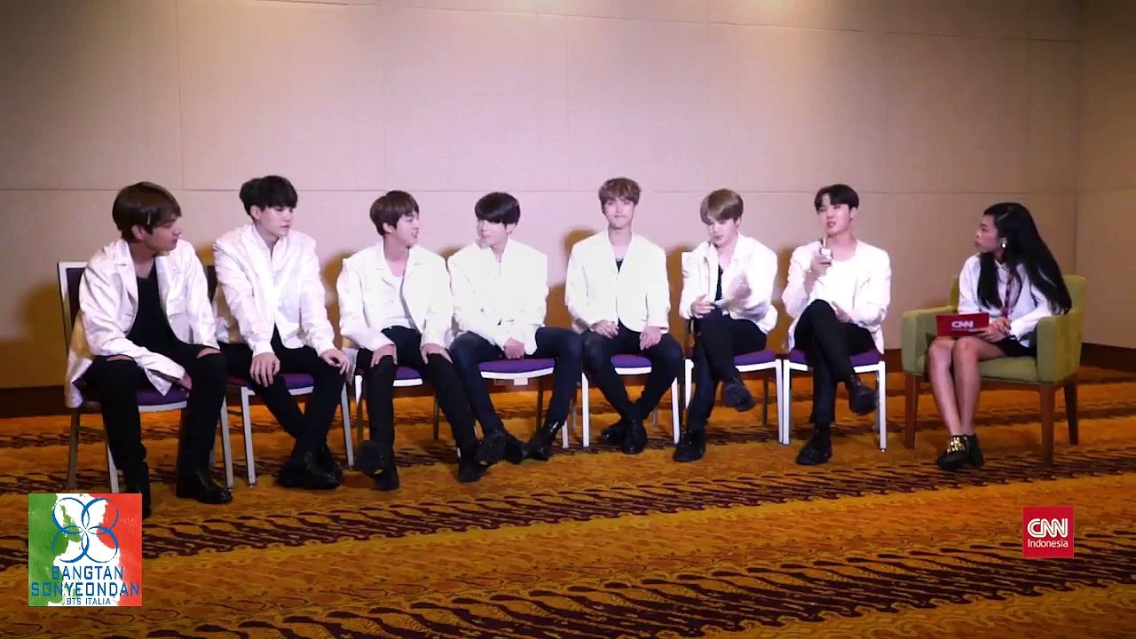 [SUB ITA] 170501 CNN Indonesia BTS Interview - pt.2
