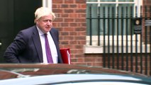 Brexit Trio arrive in Downing Street for Cabinet Meeting