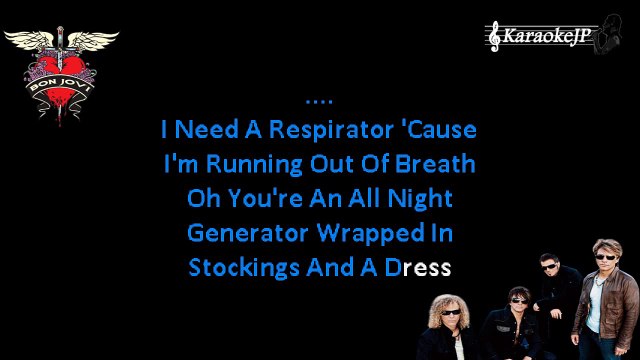 Bon Jovi - Bad Medicine (Karaoke)