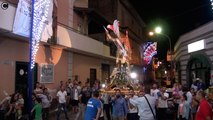 Trentola Ducenta (CE) - Festa di San Giorgio martire, la fiaccolata (04.09.17)