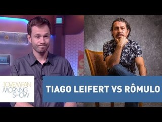 Tiago Leifert e Rômulo tem discussão “quente” em Paredão do BBB 17 | Morning show