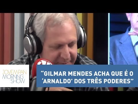 Nunes: “Gilmar Mendes acha que é o ‘Arnaldo’ dos três poderes”