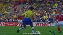 الشوط الاول مباراة البرازيل و الدانمارك 3-2 ربع نهائي كاس العالم 1998