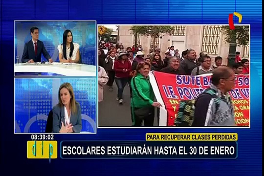 Martens: “Estoy preparándome para la interpelación pero estoy dedicada a la recuperación de clases”