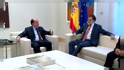 Mariano Rajoy recibe a Julio Borges en la Moncloa
