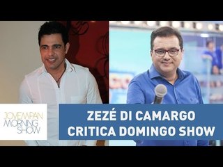Zezé di Camargo critica Domingo Show de Geraldo Luis: "Sensacionalista" | Morning Show
