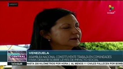 Venezuela: ANC debate desde las comunidades leyes de impacto social