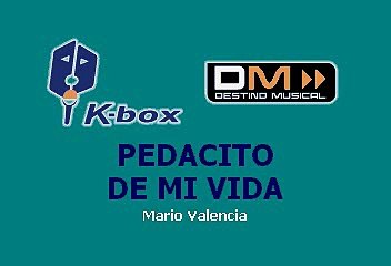 Pedacito De Mi Vida - Tiberio y Sus Gatos Negros (Karaoke)