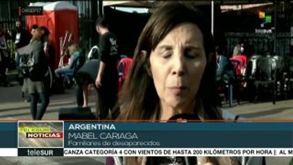 Argentina: gob. intenta silenciar clamor por aparición de Maldonado