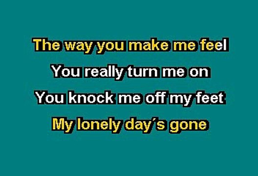 Michael Jackson - The Way You Make Me Feel (Karaoke)