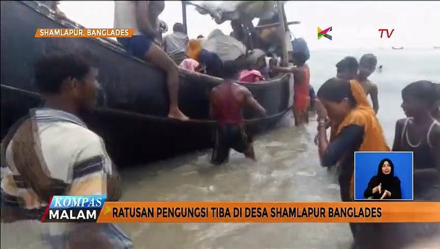 Ratusan Pengungsi Tiba di Banglades