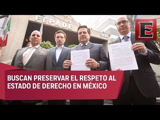 PAN presenta denuncia en la FEPADE contra Delfina Gómez y Eva Cadena