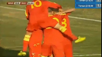 Crna Gora - BiH / 1:0 Skenderović (U-21)