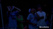 Watch people across the country excitedly react to watching the solar eclipse