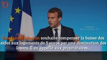 Macron demande aux propriétaires de baisser les loyers de 5 euros