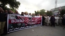 Arakanlı Müslümanlara Yönelik Katliam Protesto Edildi - Pakistan