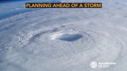 Planning before a tropical storm hits