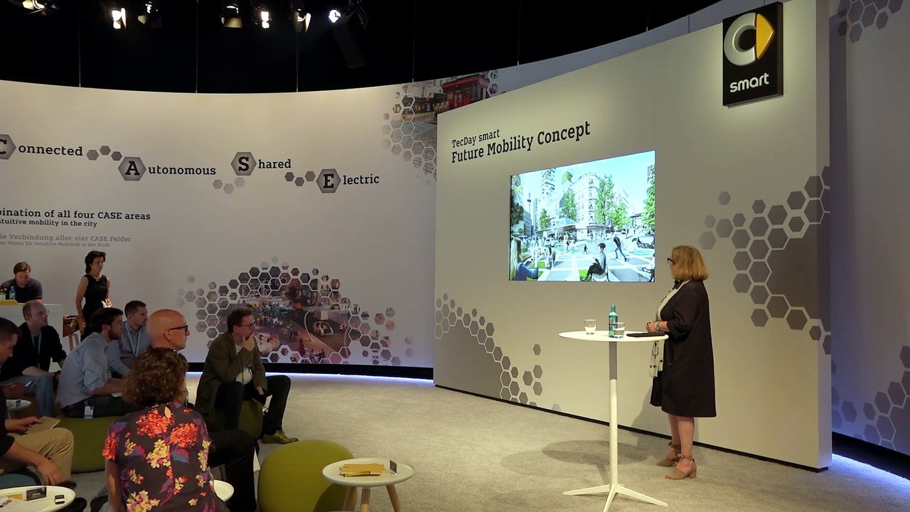 World premiere smart vision EQ fortwo - How carsharing works tomorrow