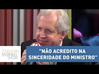 Nunes: "Não acredito na sinceridade do ministro", sobre Gilmar Mendes | Morning Show