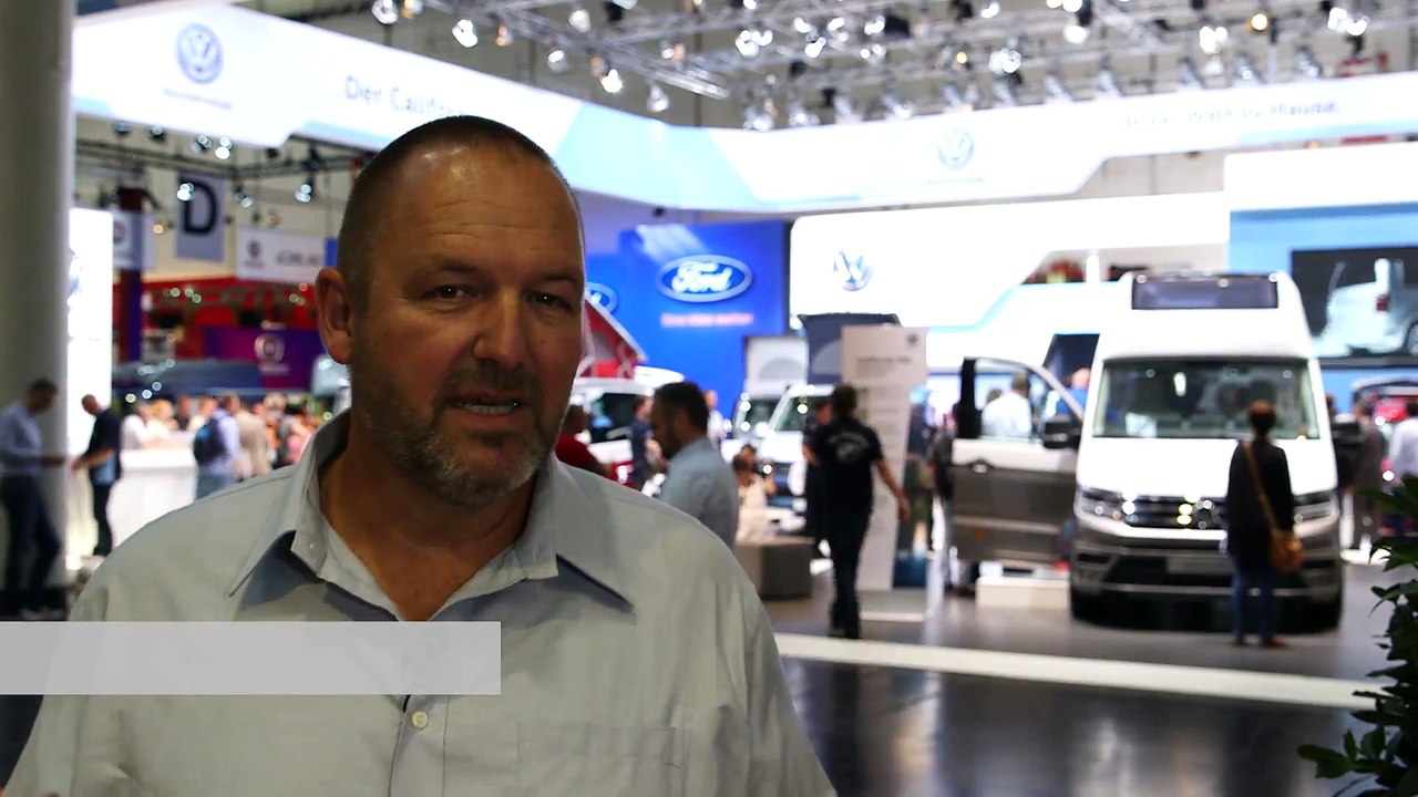 Weltpremiere des VW California XXL - Das Crafter Reisemobil beim Caravan Salon 2017
