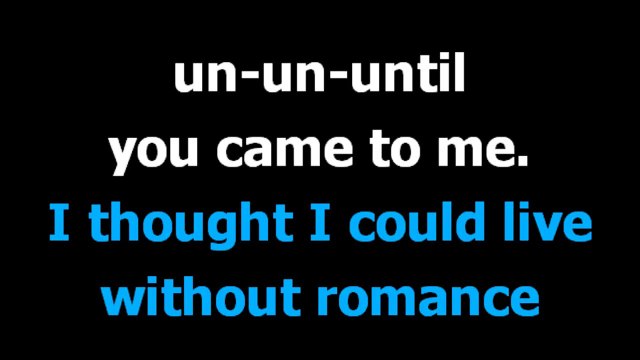I want you i need you - Elvis Presley - Karaoke - Lyrics