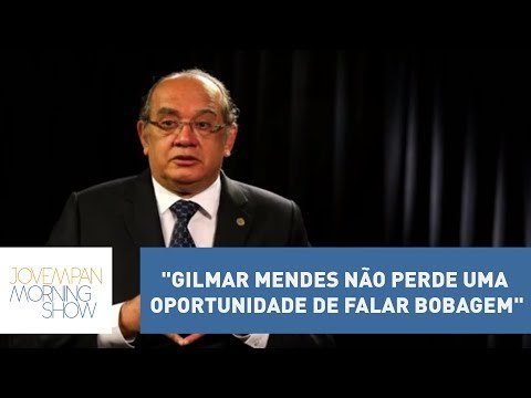 Augusto: Gilmar Mendes não perde uma oportunidade de falar bobagem | Morning Show