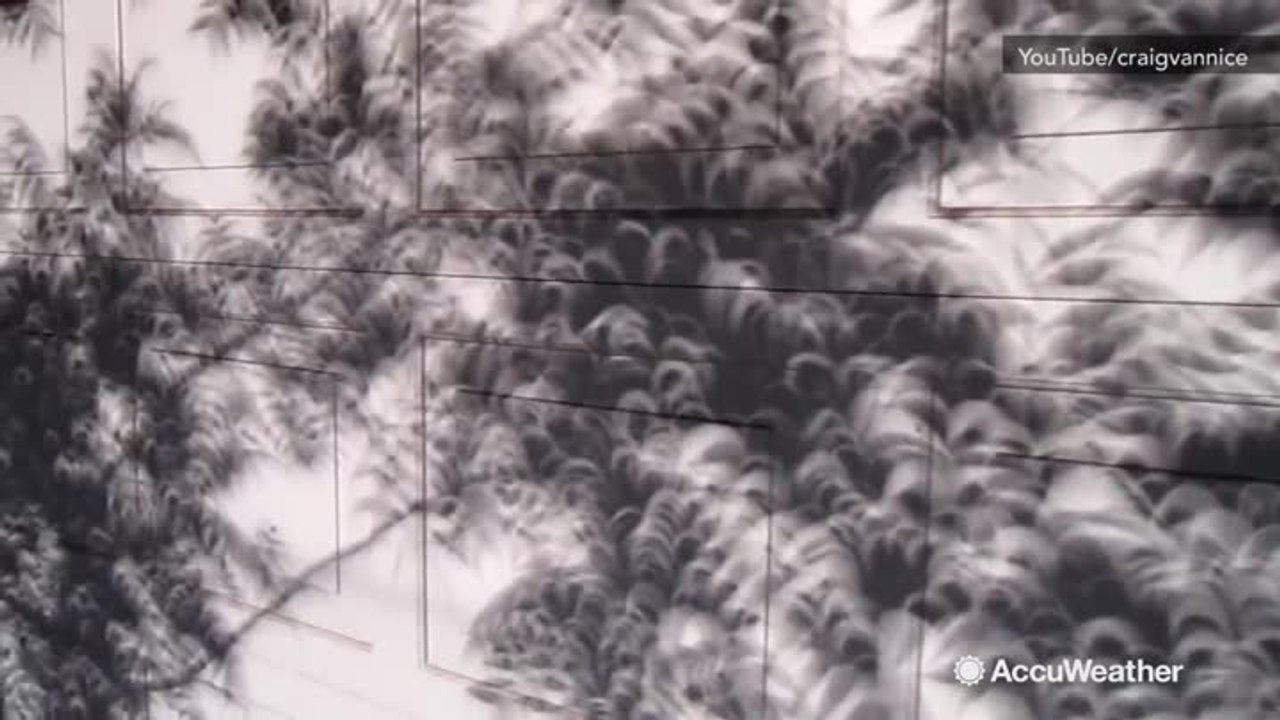 Watch for eclipse shadows during partial phase