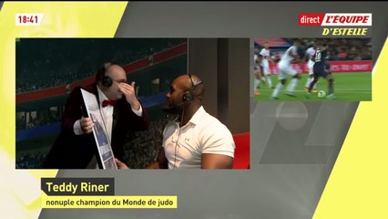 Foot - L'Equipe d'Estelle : Quand Riner s'enflamme sur Neymar