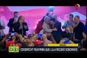 Brasil: Odebrecht reafirma que Lula recibió sobornos de la red corrupta en Petrobras