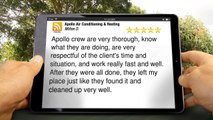 Fort Worth AC Repair – Apollo Air Conditioning & Heating Fantastic Five Star Review