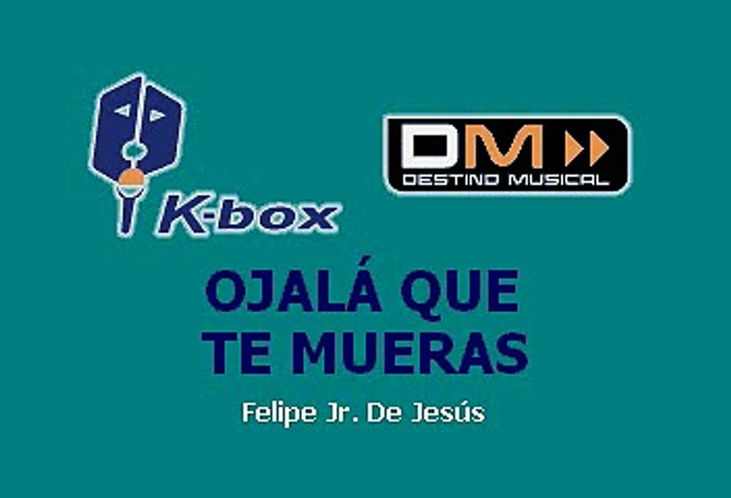 PESADO - Ojala que te mueras (Karaoke)