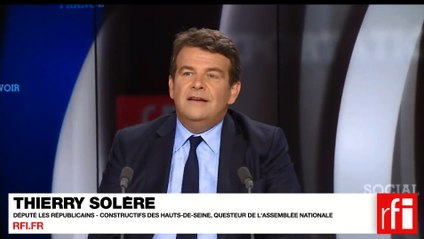 Thierry Solère, député Les Républicains «Constructifs» des Hauts-de-Seine