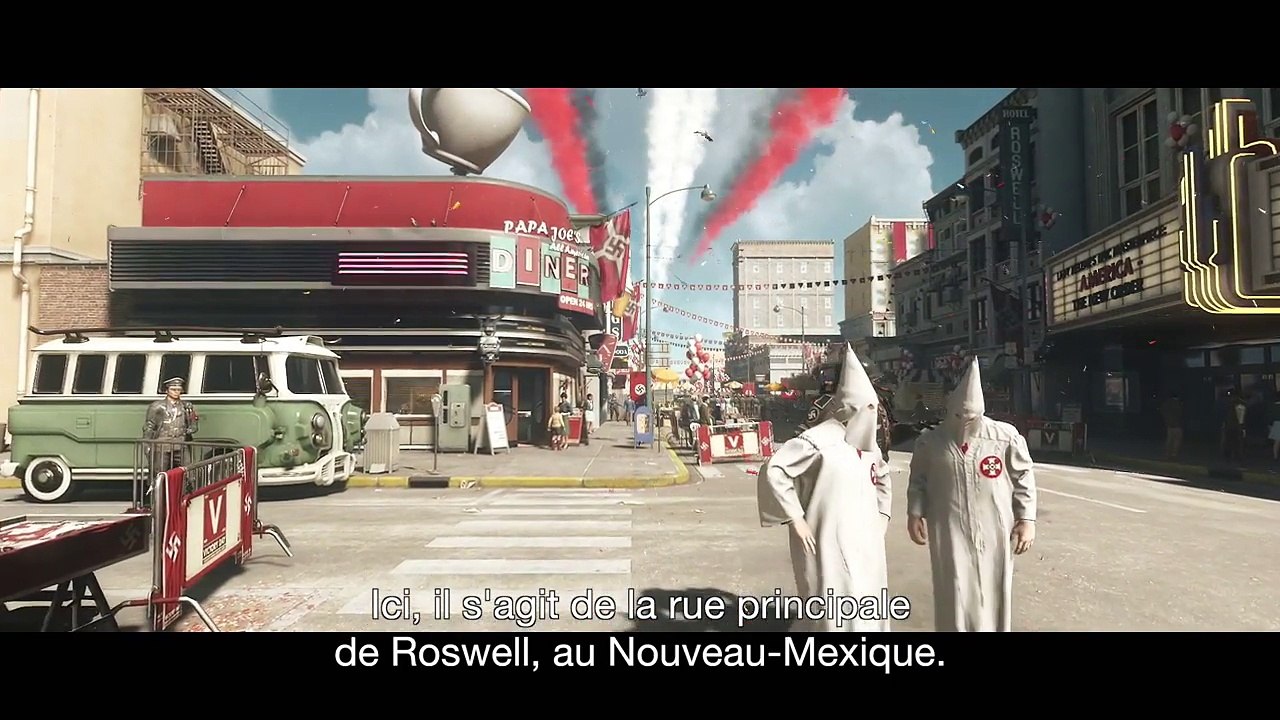 Wolfenstein II - The New Colossus : Bande annonce "Sauvez le monde, tuez des nazis"