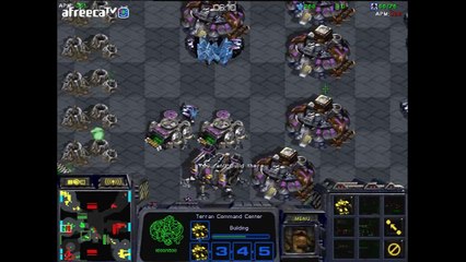 빨무 테란 전설의 본진 30벙커! SCV 200마리로 게임 한다!!