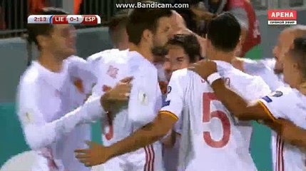 Sergio Ramos Goal HD - Liechtenstein 0-1 Spain 06.09.2017