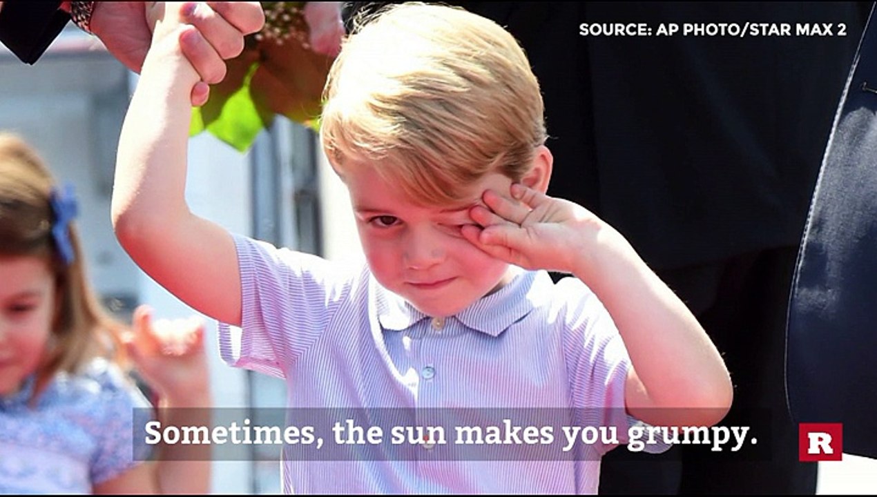 Prince George's grumpiest moments | Rare People