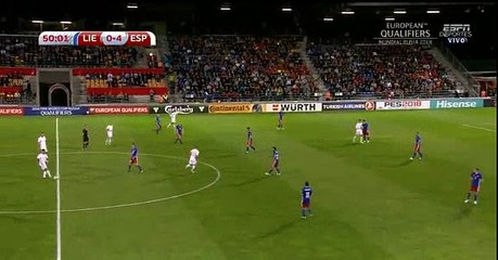 Liechtenstein 0-5 Spain 04/09/2017 Iago Aspas Goal 51' HD World Cup Qualif