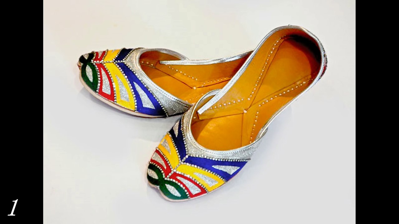 Traditional Punjabi Jutti _ Women Khussa Shoes _ PART 6