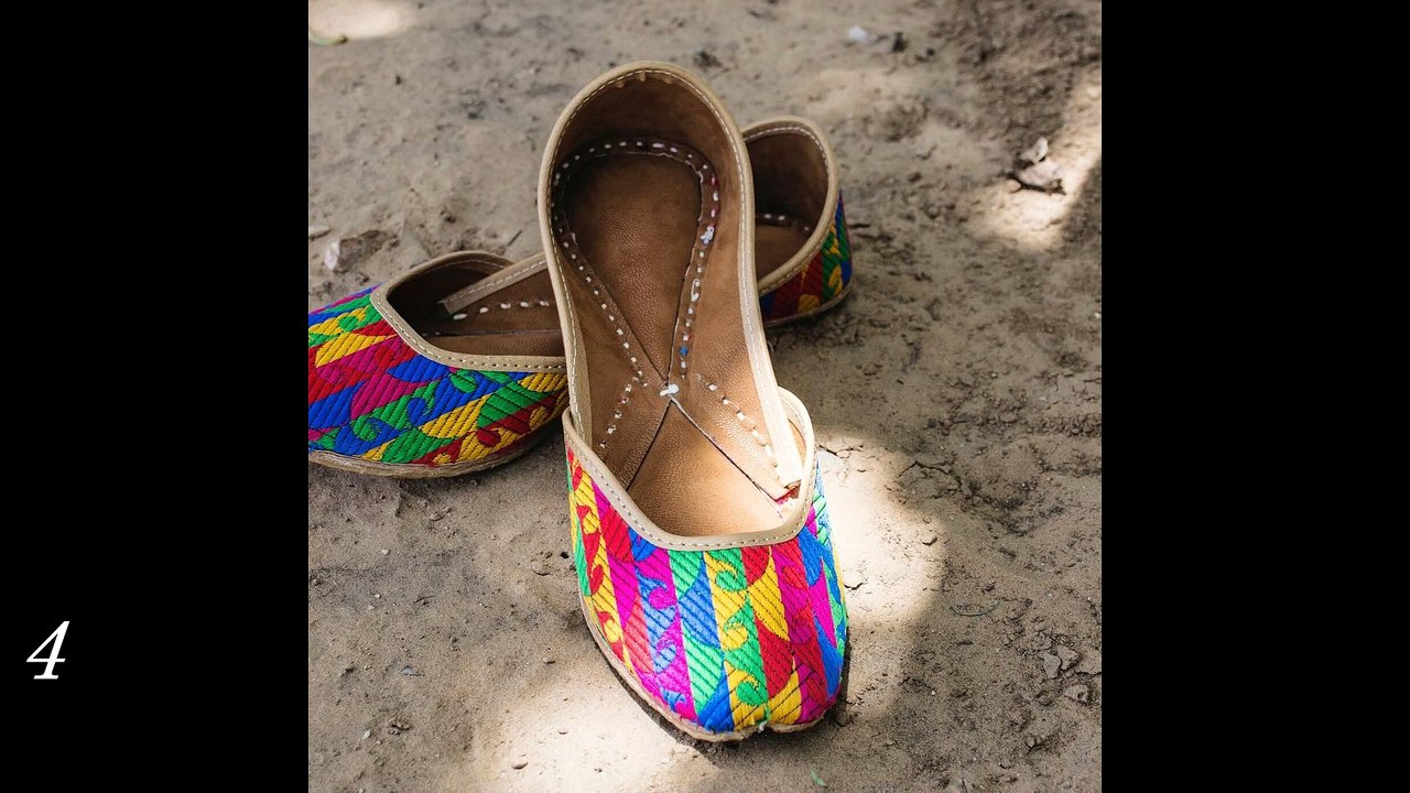 Traditional Punjabi Jutti _ Women Khussa Shoes _ PART 4