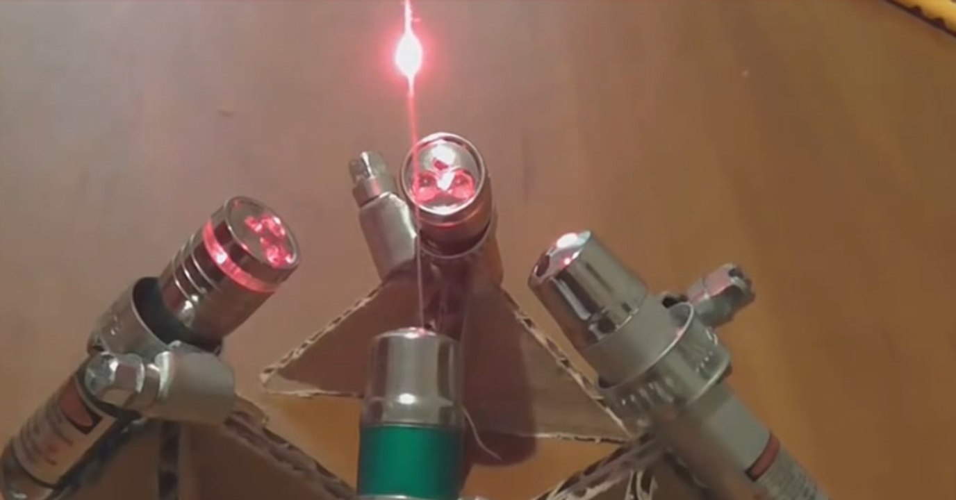 Focusing Multiple Lasers In One Spot!