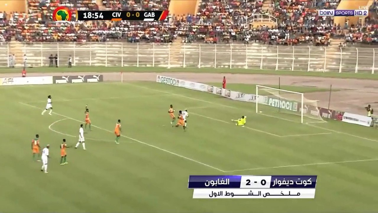 Côte d'Ivoire 1-2 Gabon Résumé et buts