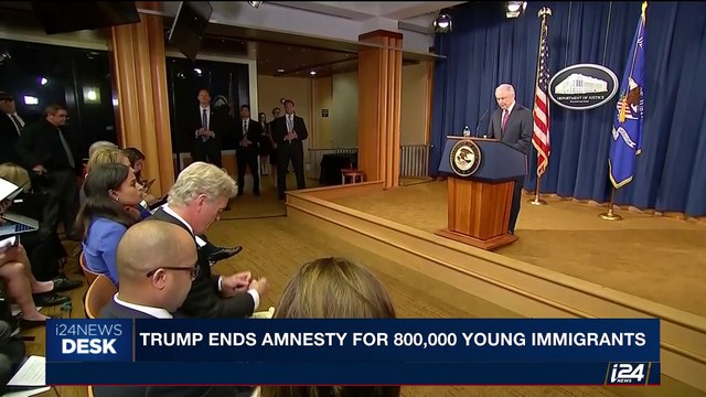 i24NEWS DESK | Obama slams Trump's 'cruel' decision to end DACA | Tuesday, September 5th 2017