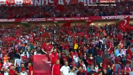 Cenk Tosun Goal HD - Turkey 1 - 0 Croatia - 05.09.2017 (Full Replay)