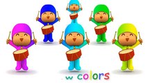 Baby Learn Colors With Talking Pocoyo Colors Reion Compilation, Funny Educational Video