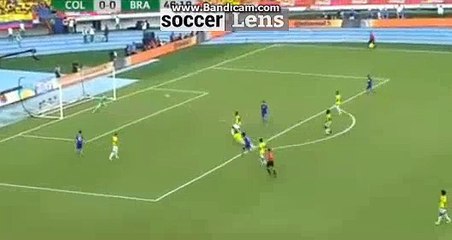 Willian Goal HD - Colombia 0-1 Brazil - 05.09.2017 HD