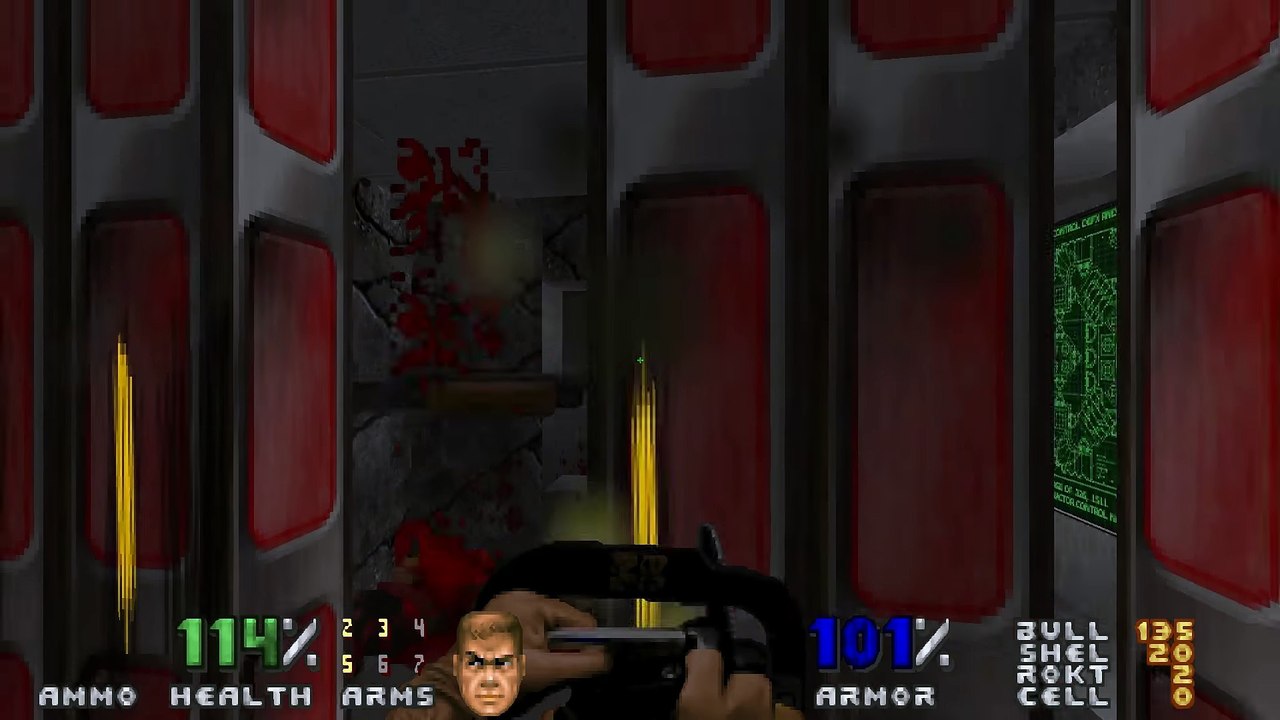 Let's Play - DooM 2 @ Ultra-Violence [Deutsch] -- MAP02 (1080p)