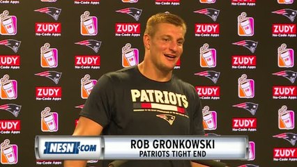 Rob Gronkowski Is "Leaner And Meaner" Than Ever